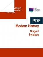 Modern History Stage 6 Syllabus 2017