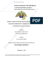 Procesos Quimicos para El Endulzamiento (UNT - PERÙ) PDF