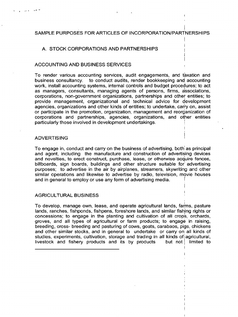 SEC Registration Purpose Samples | PDF | Securities (Finance) | Stocks