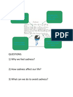 Questions: 1) Why We Feel Sadness?