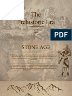 The Prehistoric Era: Assignment-3