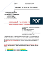 Programme Détaillé de Composition 1ière Session Semestre 4 Rentrée Janv2020 PDF