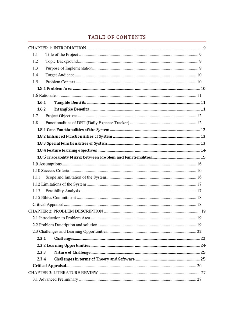 Daily Expense Tracker PDF | PDF | Use Case | Databases