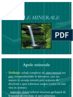 Apele Minerale