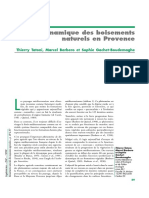 Dynamique Des Boisements PDF