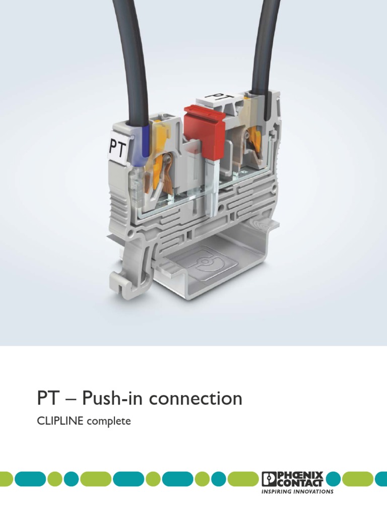 PHOENIX CONTACT Installationsetagenklemme 0,14 - 4 mm² PTI 2,5-L/L