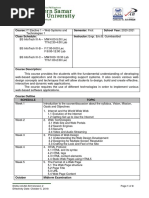 Course Guide WebTech1