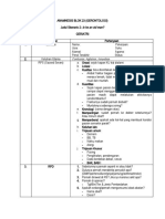 Anamnesis Blok 23 Sindrom Geriatri