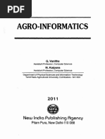 Agri-Informatics - Notes by G Vanitha