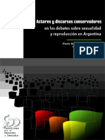 Colección CDD - Vol Especial - Actores y Discursos conservadores en los debates sobre sexualidad y reproducción en Argentina (2011)