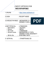 MEDINSPIRE Payment Options LATESTE PDF