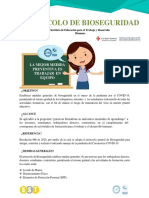 Protocolo de Bioseguridad Instituto de Educación Seccional Norte de Santander