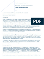 Gastos Conservatorios de Los Bienes Hereditarios Indivisos. Indivisión Hereditaria. LA LEY 2017