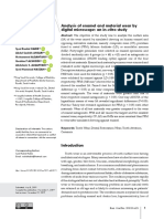 Analysis of Enamel and Material Wear by Digital Microscope: An In-Vitro Study