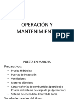 Presentación Operacion y Mantenimiento