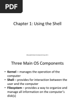 Chapter 1: Using The Shell