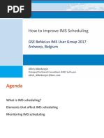 IMS GSE BENELUX 2017 - How To Improve IMS Scheduling