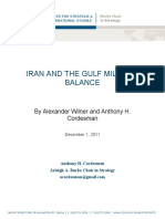 Iran and The Gulf Military Balance