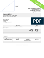 Invoice #227634: PT. Cloud Hosting Indonesia