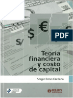 Teoria Financiera y Costo de Capital PDF