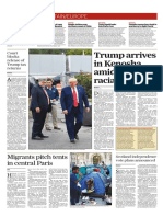 Americas/Britain/Europe: Trump Arrives in Kenosha Amid Protests, Racial Unrest