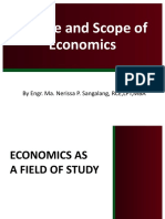 1scrib Upload 2 Course Introduction Nature and Scope of Economics