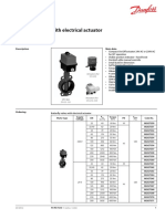 Butterfly Valves With Electrical Actuator Vfy-Wa: Data Sheet