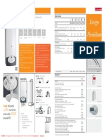 Centrale Termice Pe Gaz Ariston Clas System Pliant Date Tehnice PDF