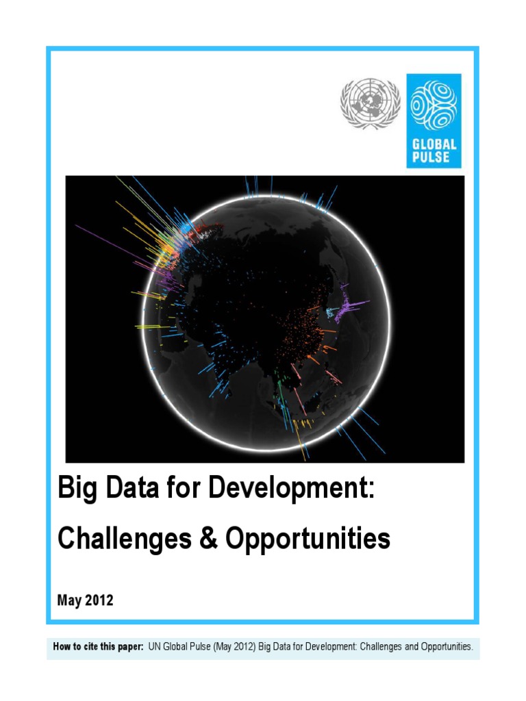 Big Data For Development: Challenges & Opportunities | PDF | Big Data ...
