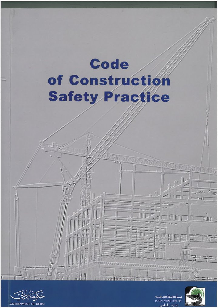Code Of Construction Safety Practice Image to u