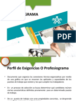 Perfil de Exigencias o Profesiograma