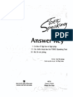 NTV Toeic Speaking - Answer Key PDF