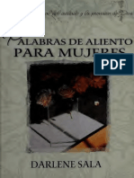 Darlene Sala - Palabras de Aliento para Mujeres PDF