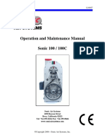 Operation and Maintenance Manual Sonic 100 / 100C