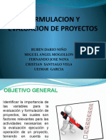 Formulacion y Evaluacion de Proyectos