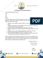 Surat Pernyataan Kesanggupan LKMMD FK 2020 Avonturir