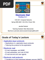 Electronic Mail: COS 461: Computer Networks Spring 2006 (MW 1:30-2:50 in Friend 109)