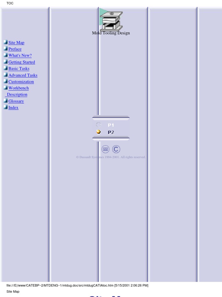CATIA Mold Tooling Design | PDF | Double Click | Cartesian Coordinate ...