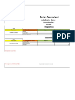 Behes Scoresheet: Adjudicator Name