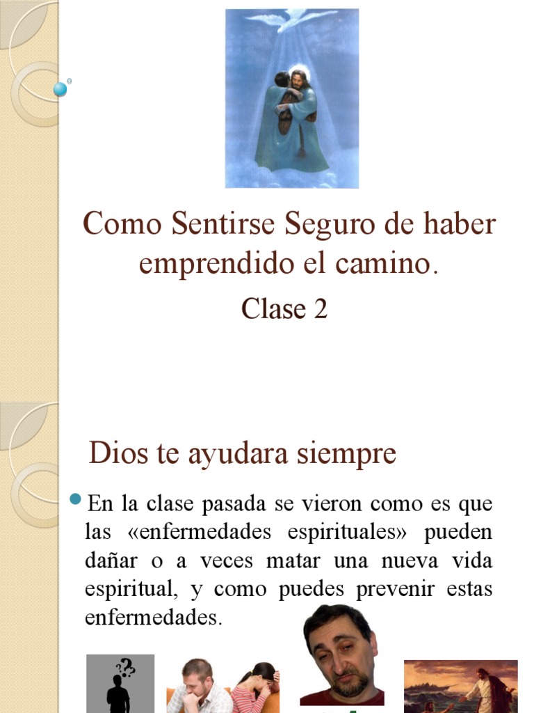 Libro 1 Clase - 2. - Como - Sentirse - Seguro | PDF | Oración | Cristo ...