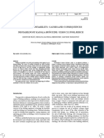 Well bore instability mechanism