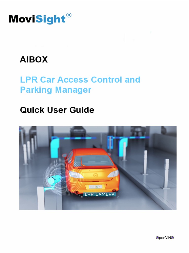 LPR Car Access Control and Parking Manager Quick Guide | PDF | Access ...