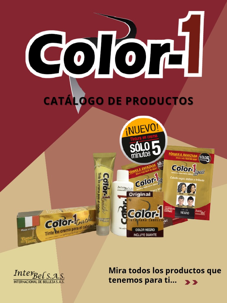 Catálogo de Productos Color-1 InterBel | PDF | Naturaleza