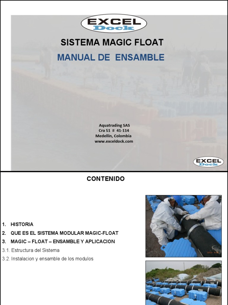 Magic Float Manual ENSAMBLE | PDF | Science | Ciencia y Tecnología