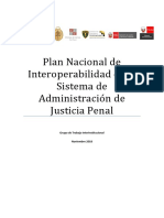 Plan Nacional de Interoperabilidad en El Sistema de Administración de Justicia Penal - Documento-Final-V12
