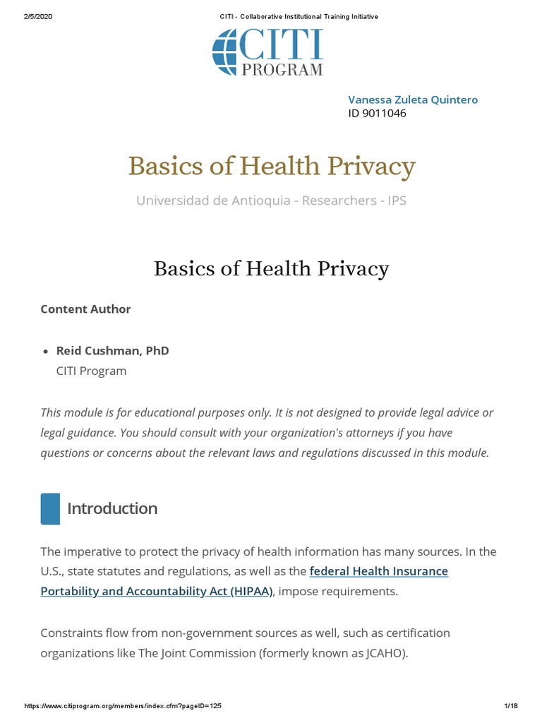 HIPAA Privacy Basics for Healthcare Providers | PDF | Health Insurance ...