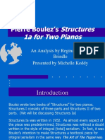 Pierre Boulez S Structures PDF