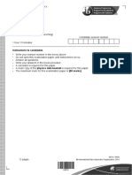 Physics Standard Level Paper 2: Instructions To Candidates