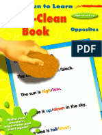 Wipe-Clean Book Opposites