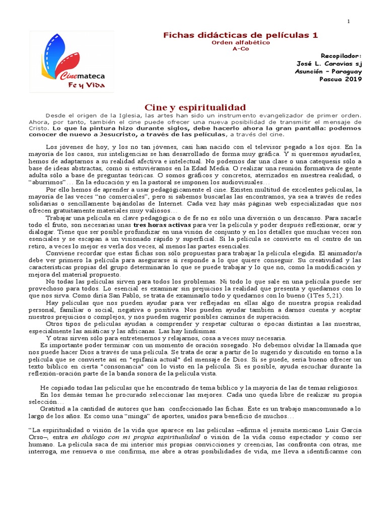 El Septimo Sello De La Piramide Filmaffinity Caravias 1. A Co Fichas Didc3a1cticas de Pelc3adculas 2019 | PDF | Religión  y creencia